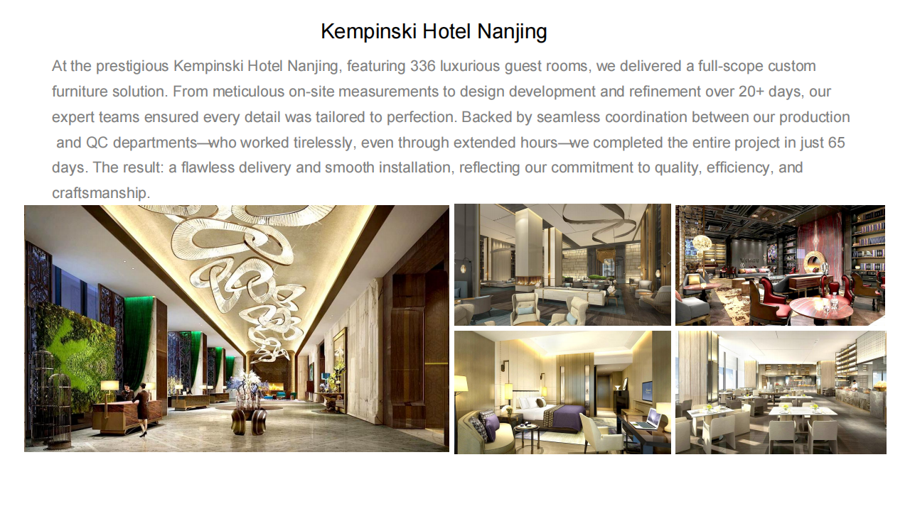 hotel furniture Manufacturer