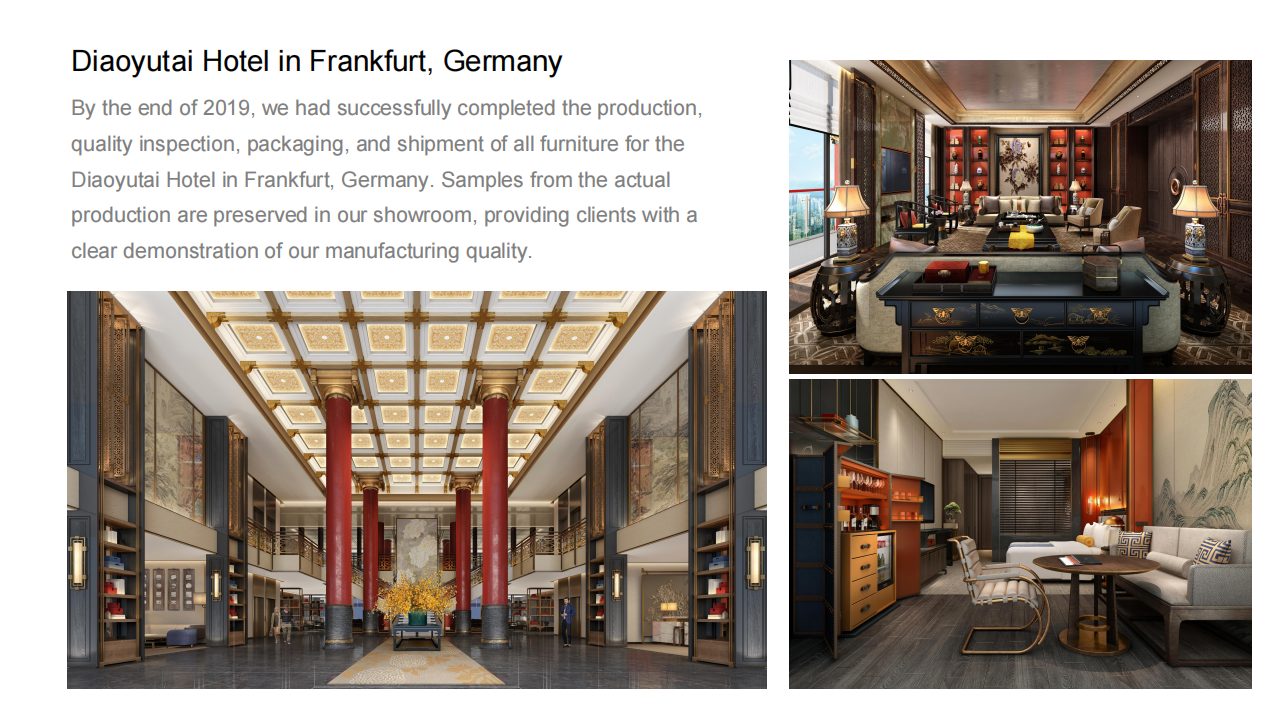 hotel furniture Manufacturer