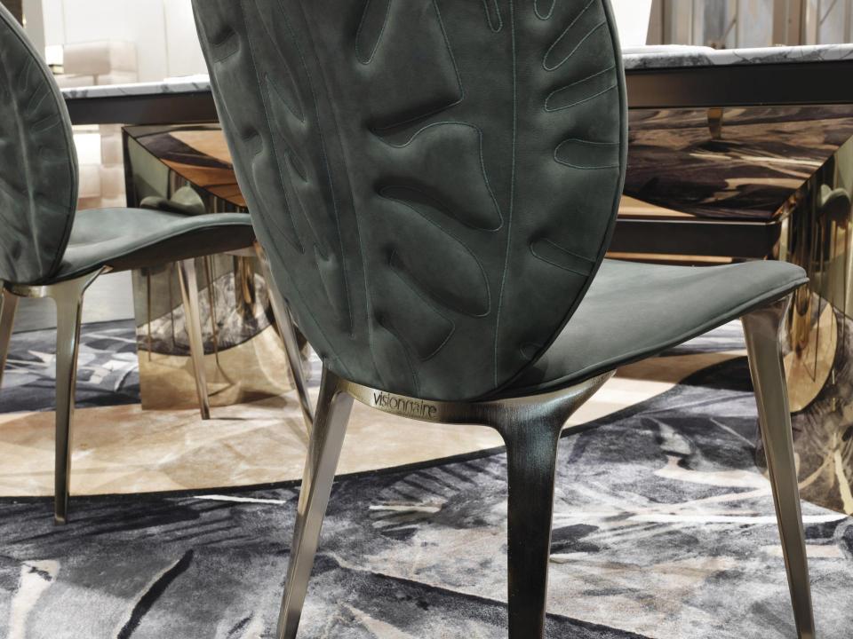 Manufacturer custom made luxury dining chair and table set
