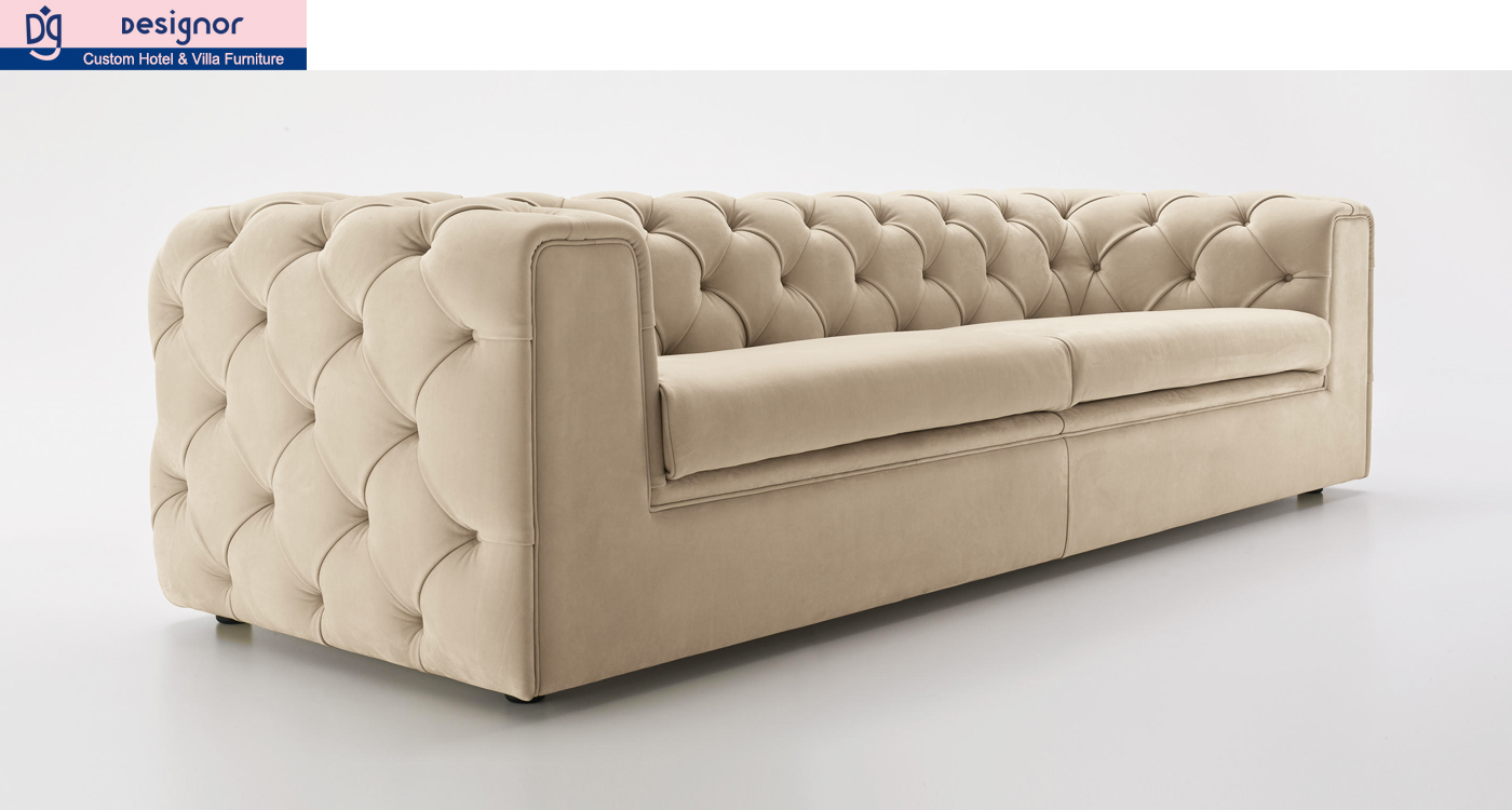 Factory Custom made chestirfield sofa