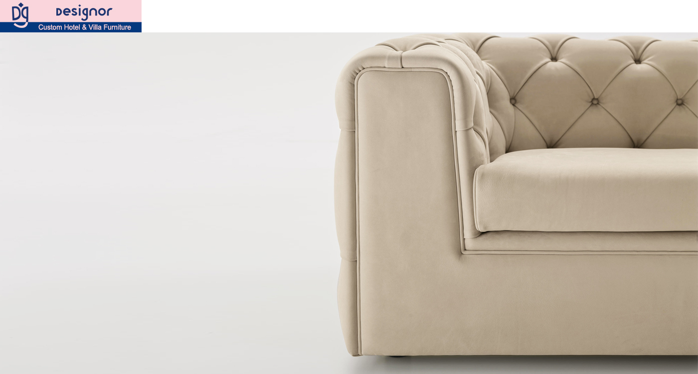 Factory Custom made chestirfield sofa